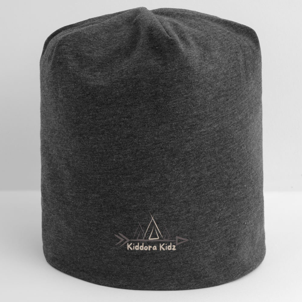 Jersey Beanie - charcoal grey
