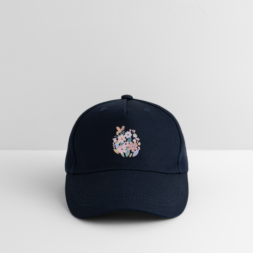 Organic Kids’ Baseball Cap - navy