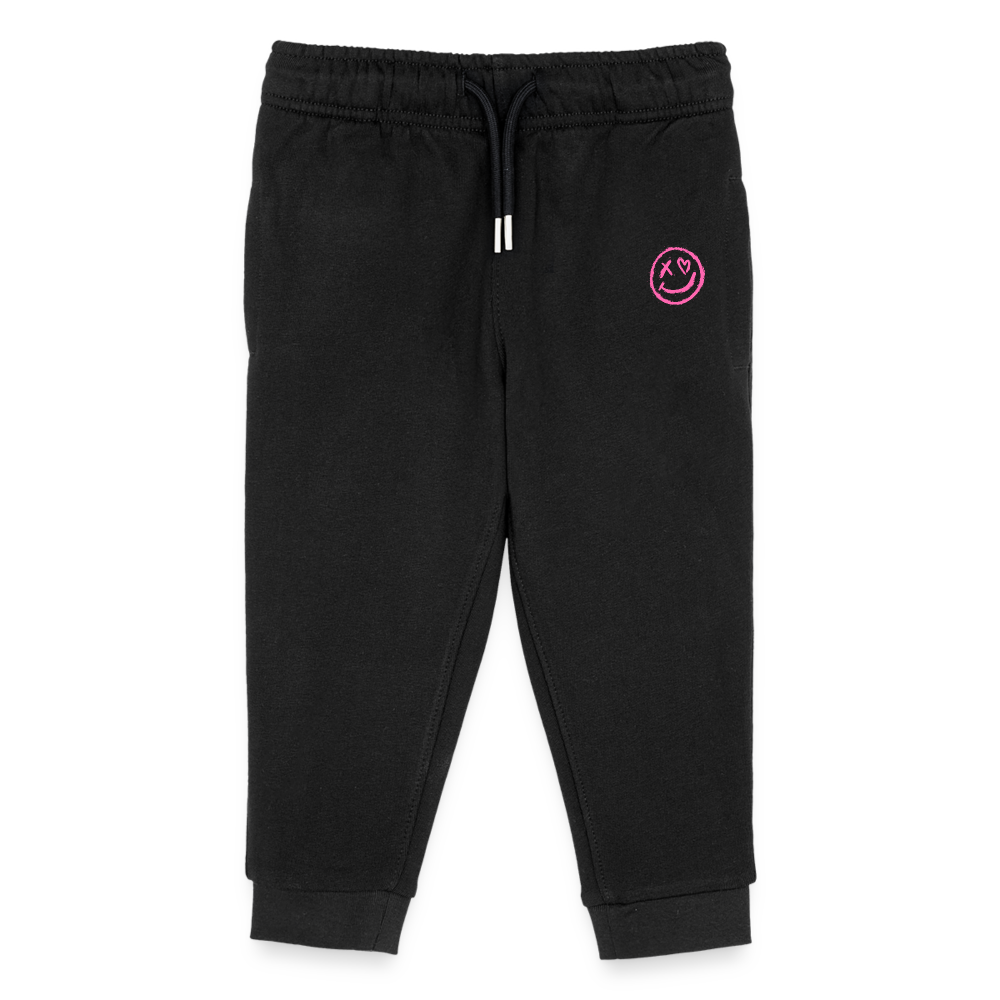 Smile Stanley/Stella Kinder Bio Jogginghose Mini Mover - Schwarz