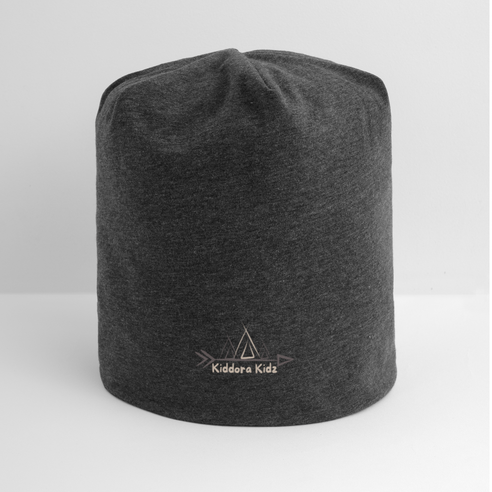 Jersey Beanie - charcoal grey