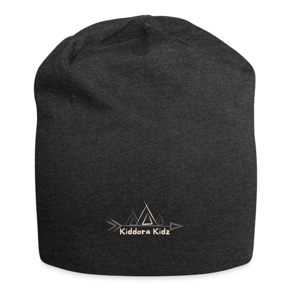 Jersey Beanie - charcoal grey