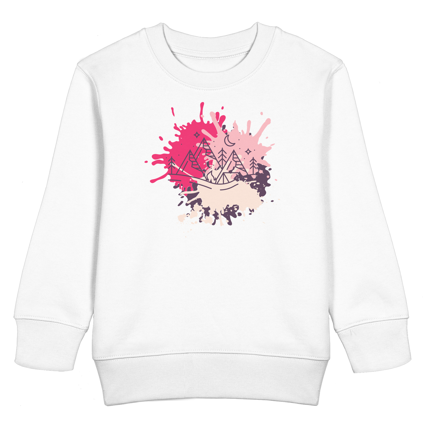 Camping Splash Girls Sweatshirt
