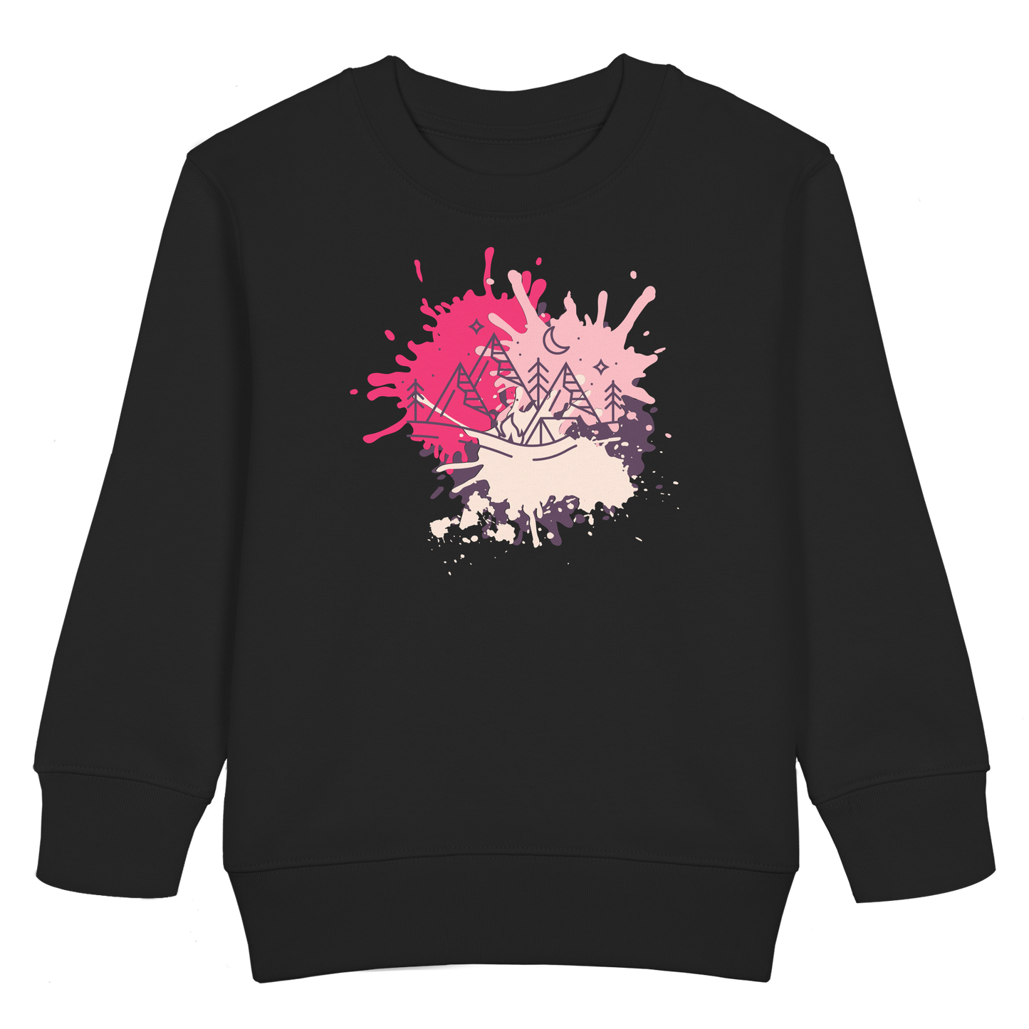 Camping Splash Girls Sweatshirt