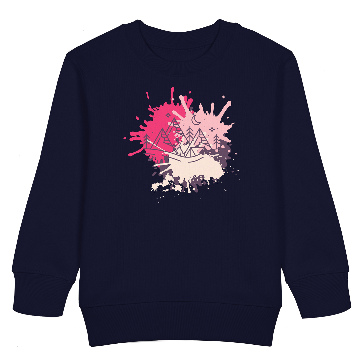 Camping Splash Girls Sweatshirt