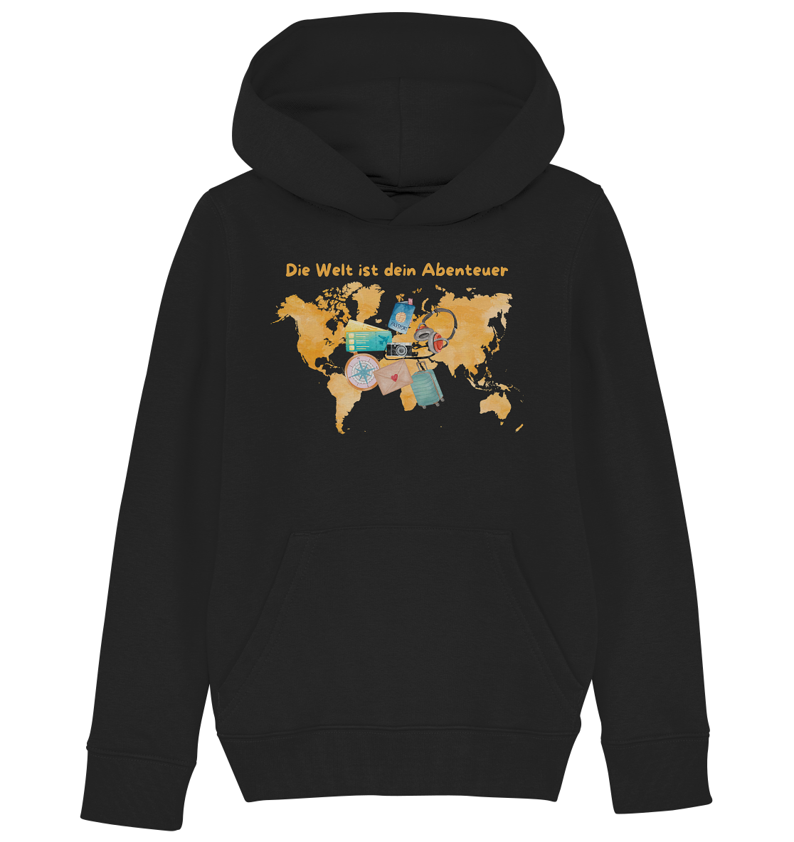 Die Welt ist dein Abenteuer Hoodie