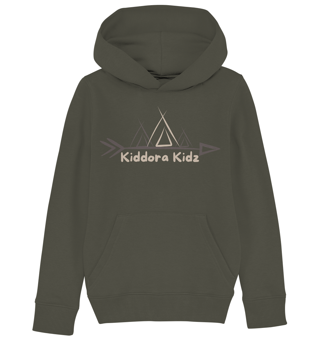 KiddoraKidz Großes Logo Hoodie