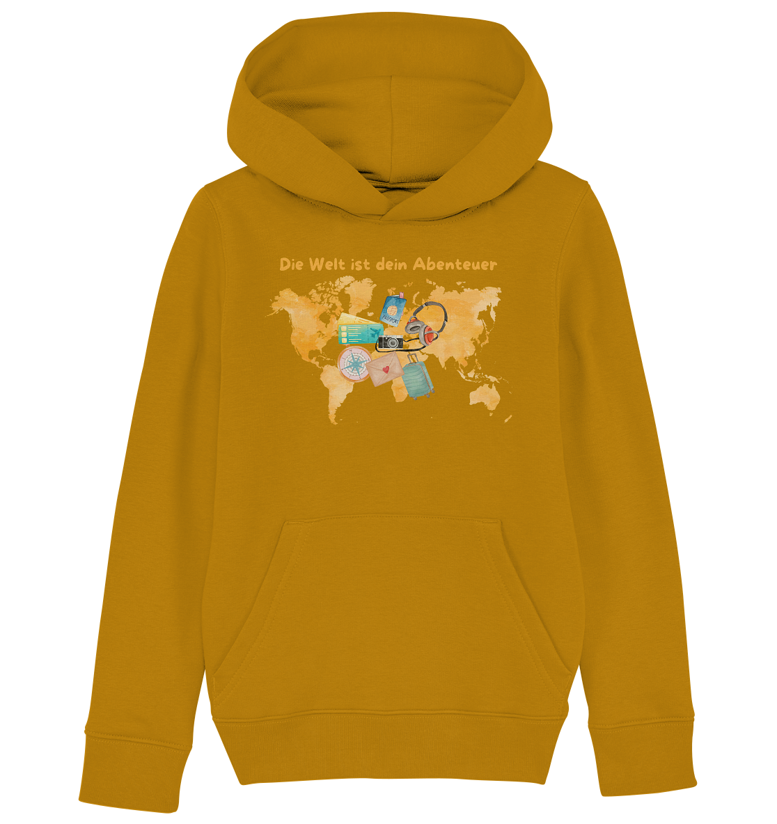 Die Welt ist dein Abenteuer Hoodie