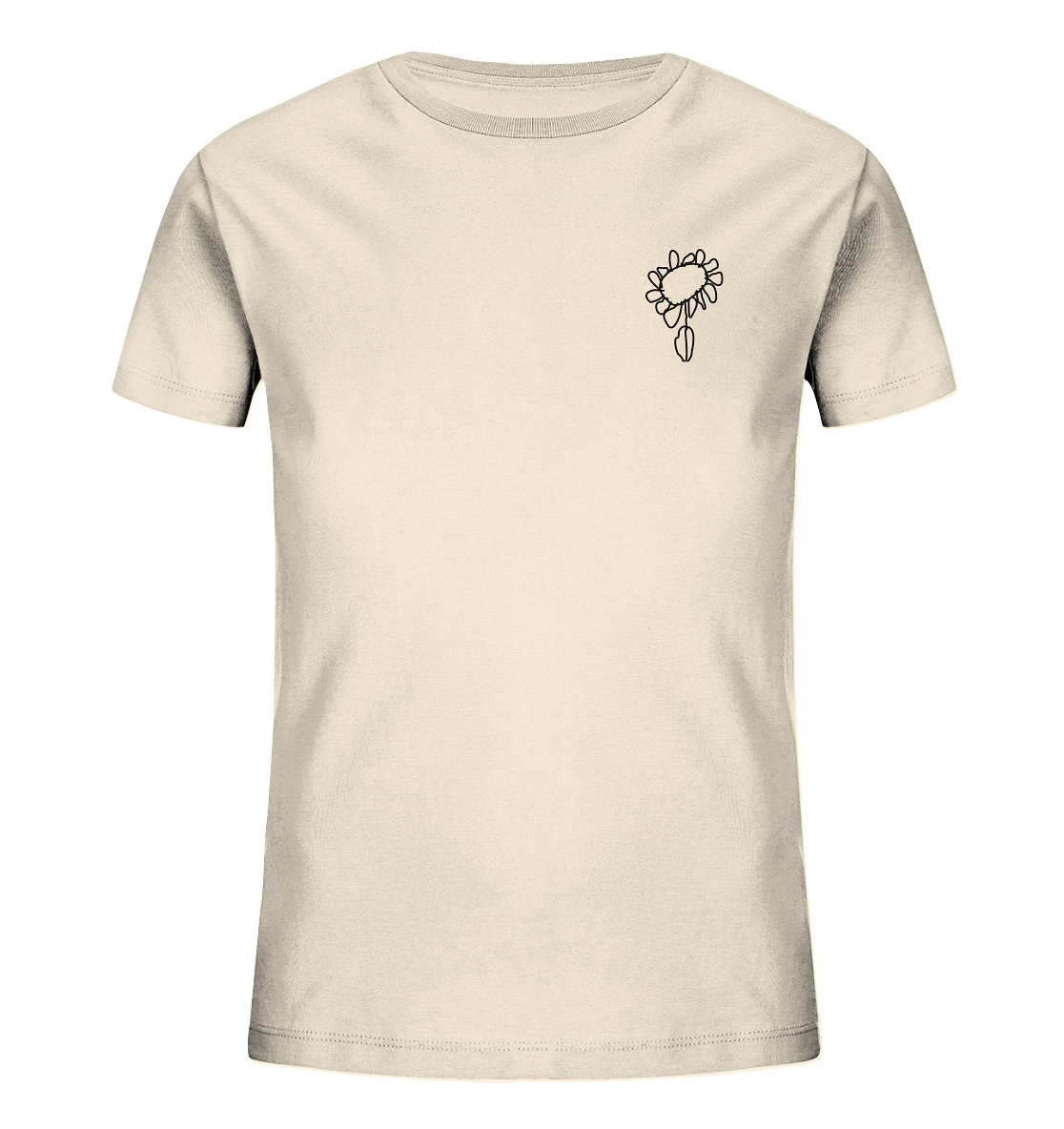 Sonnenblume Skizze T-Shirt