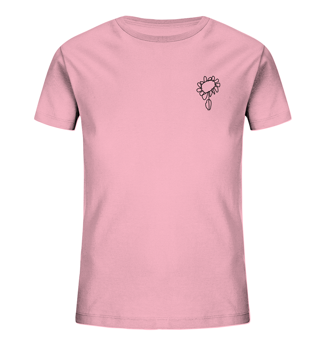 Sonnenblume Skizze T-Shirt