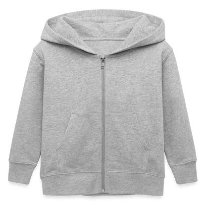 Comic Stanley/Stella Mini Cultivator Bio Kinder Kapuzenjacke - Grau meliert