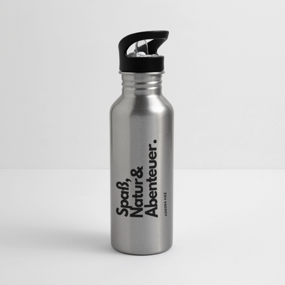 Trinkflasche - Lightsilver