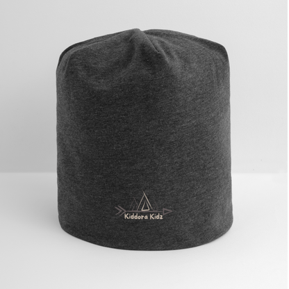 Jersey Beanie - charcoal grey