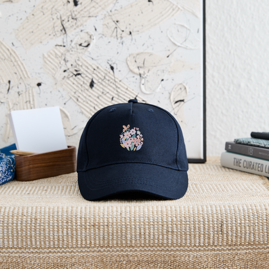 Organic Kids’ Baseball Cap - navy