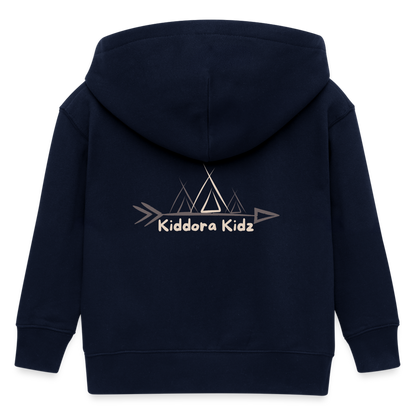 Kiddora Logo Stanley/Stella Mini Cultivator Bio Kinder Kapuzenjacke - Navy