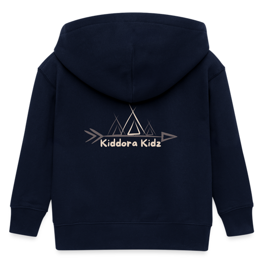 Kiddora Logo Stanley/Stella Mini Cultivator Bio Kinder Kapuzenjacke - Navy