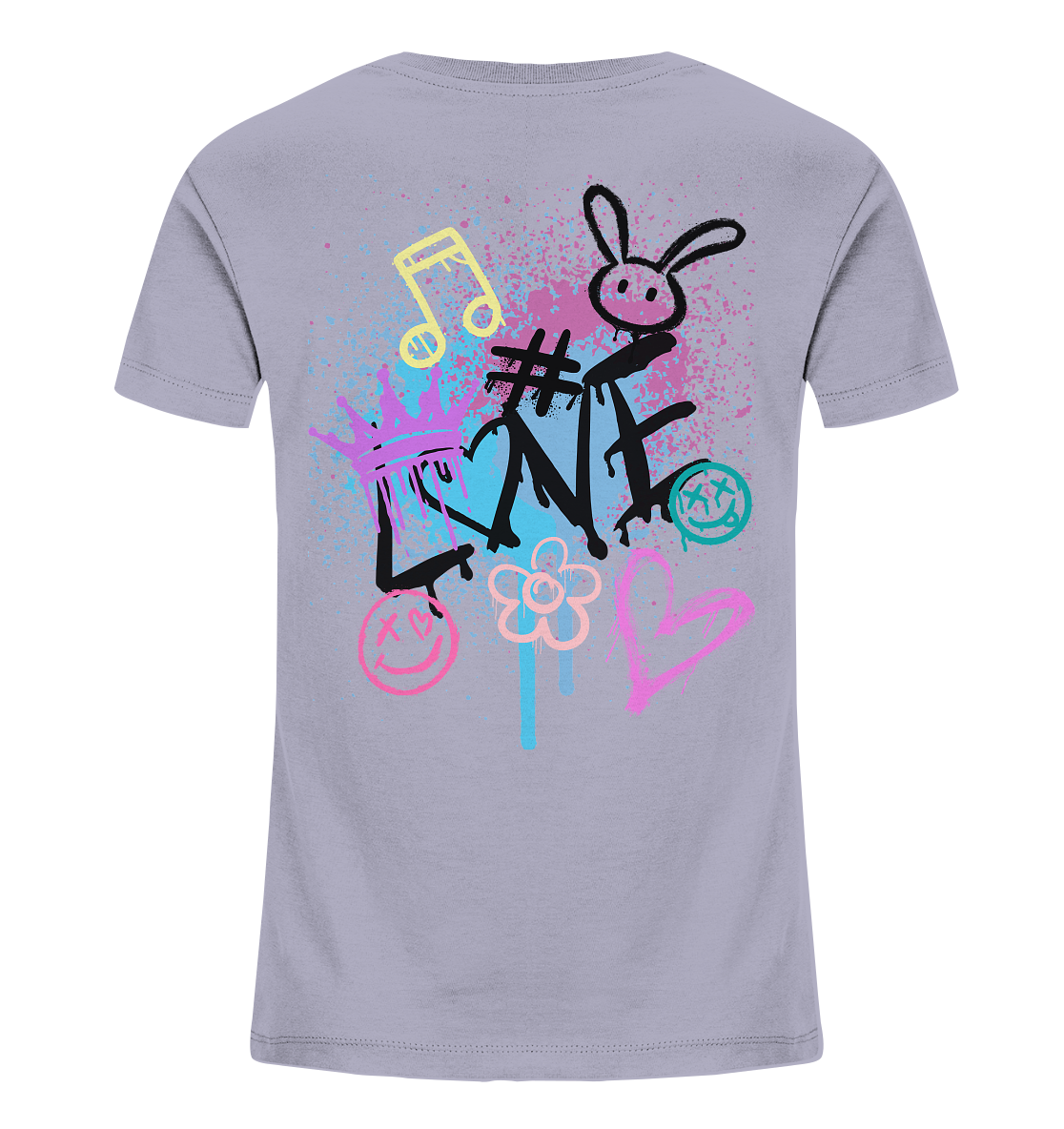 Grafitti-Smiley T-Shirt