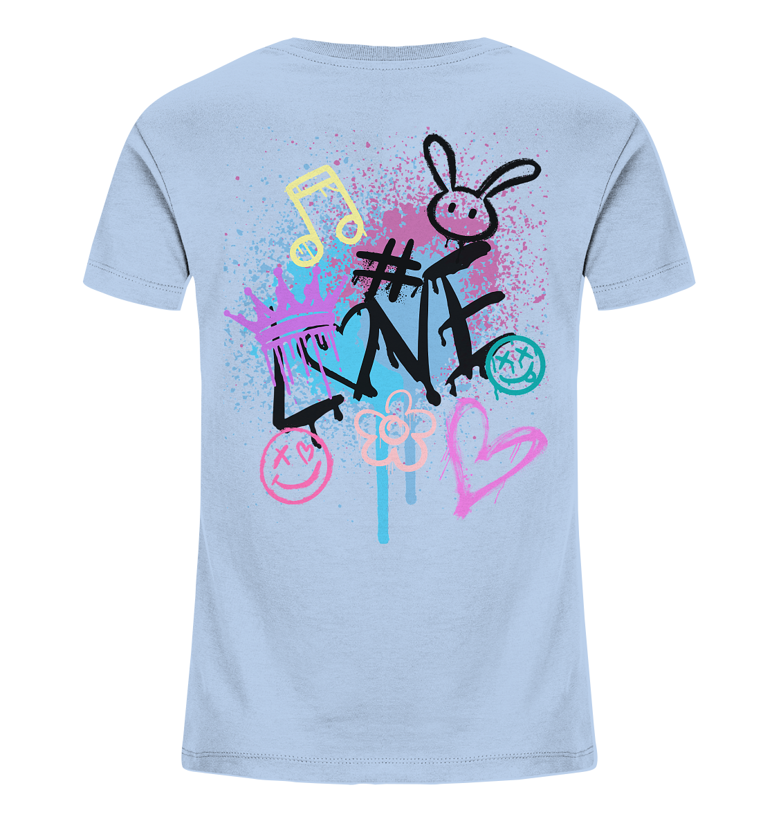 Grafitti-Smiley T-Shirt
