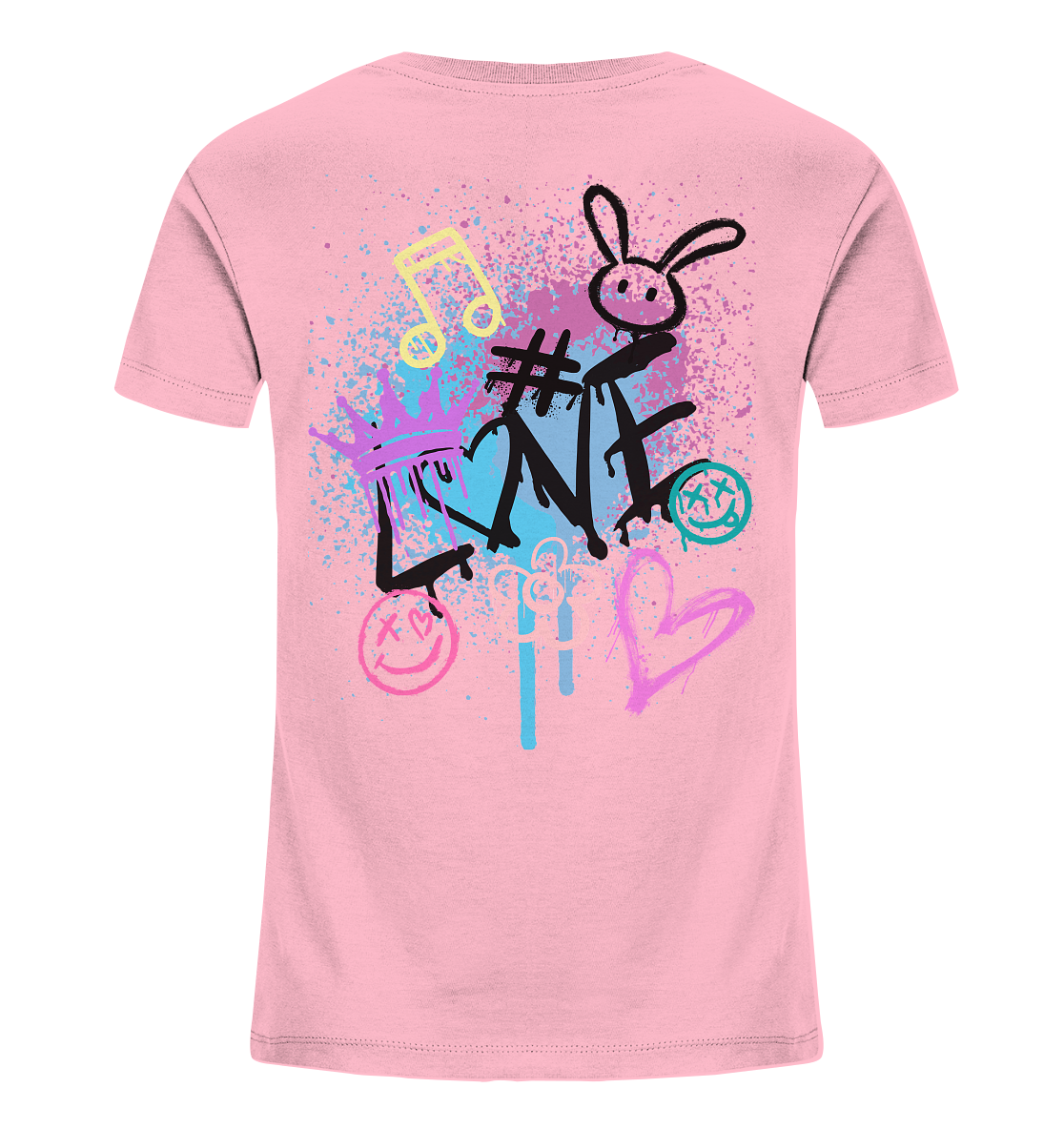 Grafitti-Smiley T-Shirt
