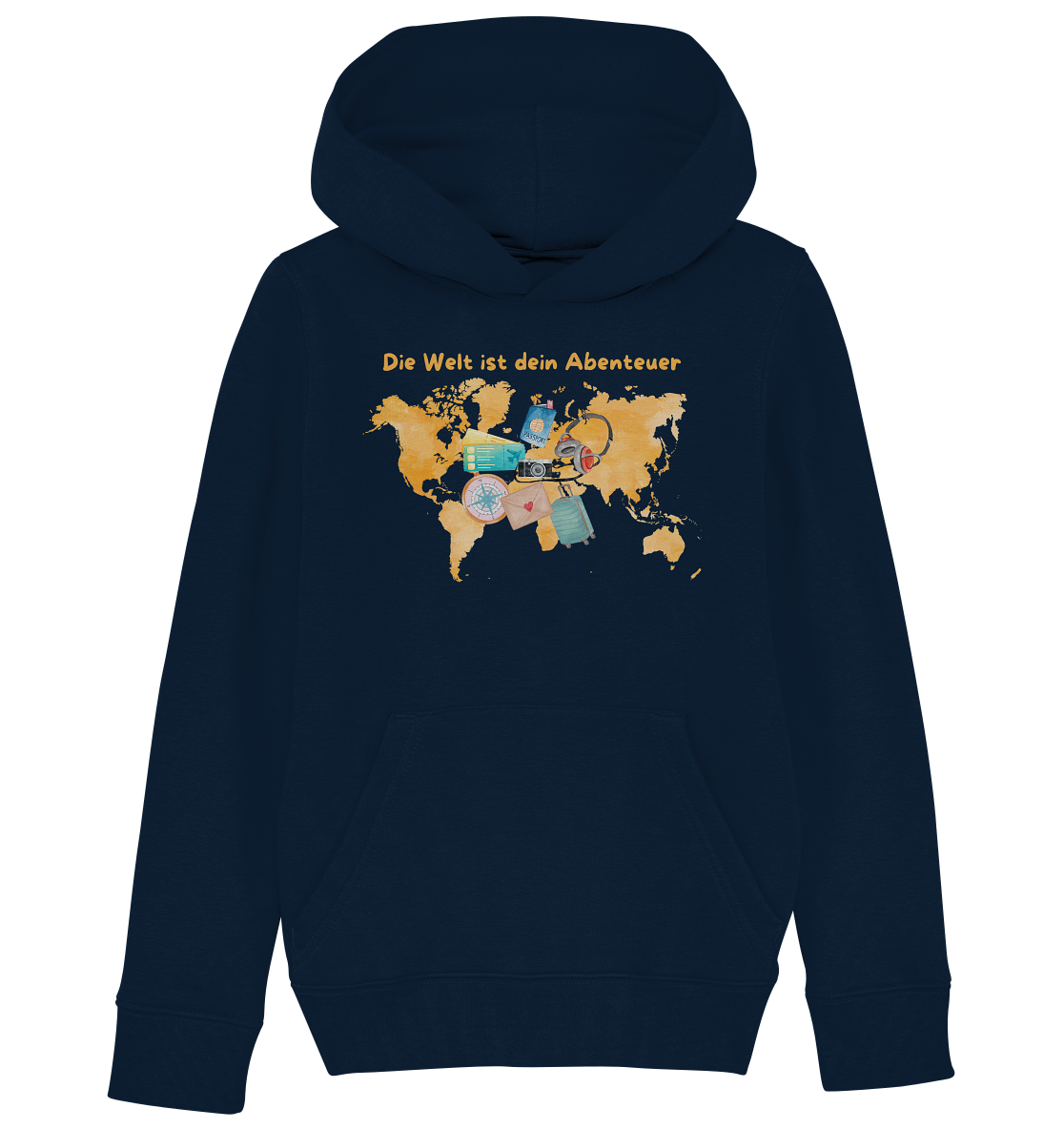 Die Welt ist dein Abenteuer Hoodie