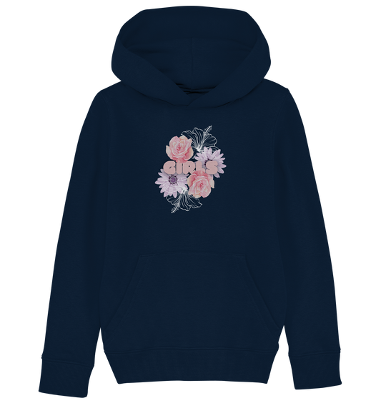 Girls Flower Hoodie