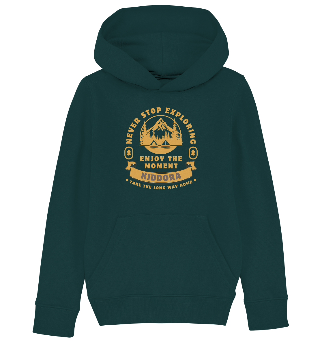 Enjoy the Moment - Kids Organic Hoodie