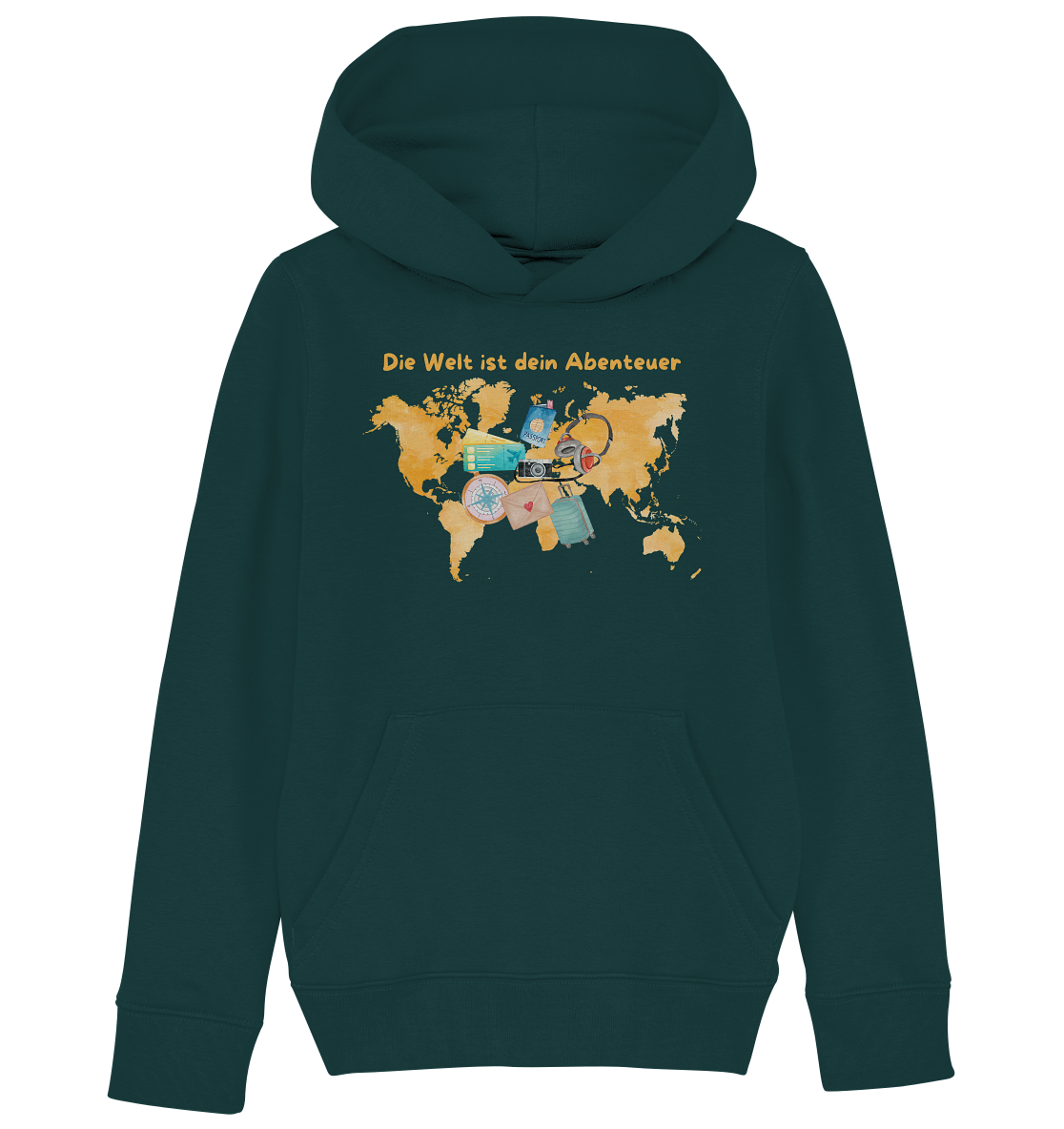 Die Welt ist dein Abenteuer Hoodie