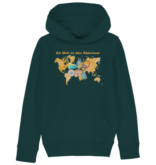 Die Welt ist dein Abenteuer Hoodie