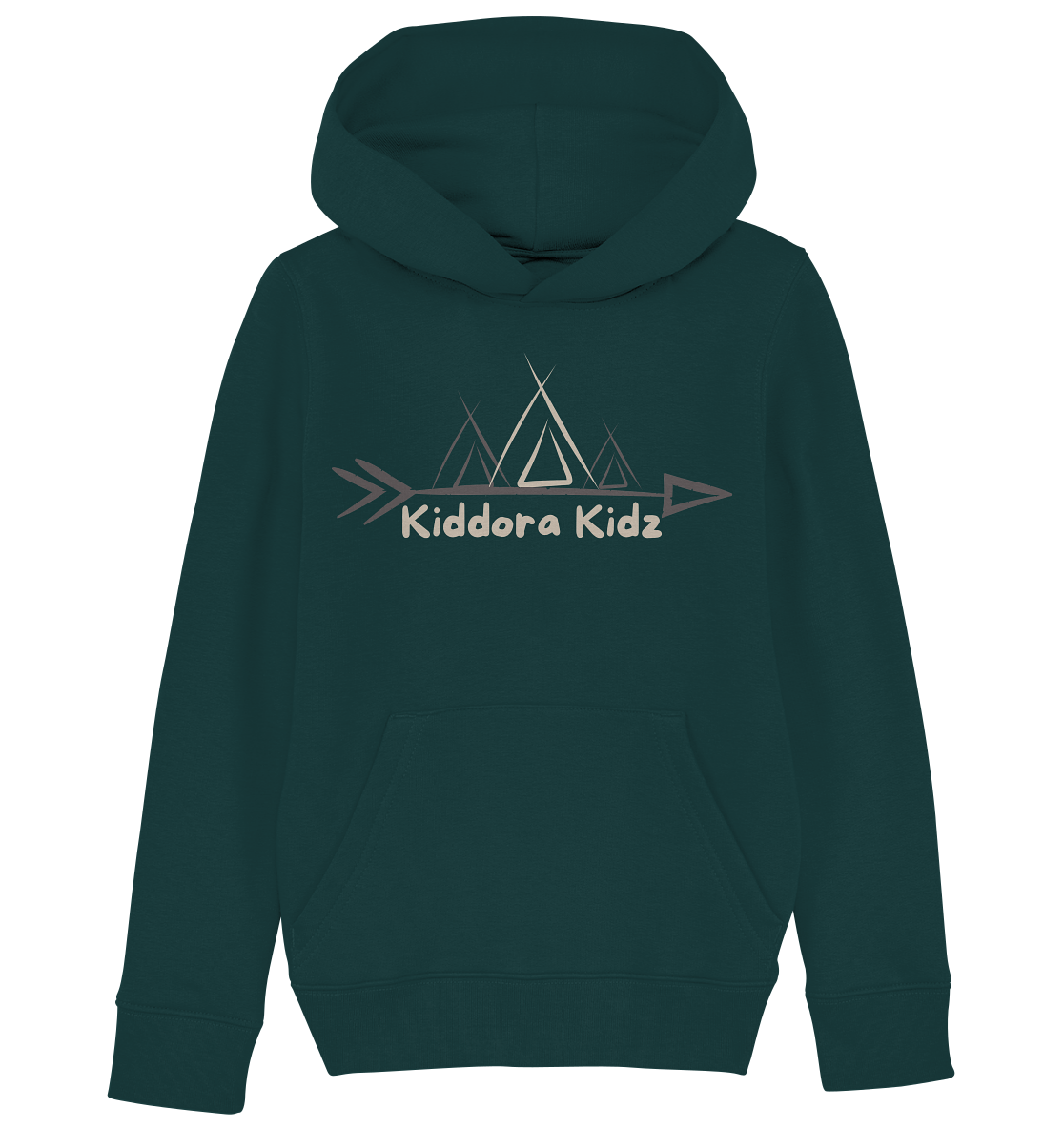 KiddoraKidz Großes Logo Hoodie