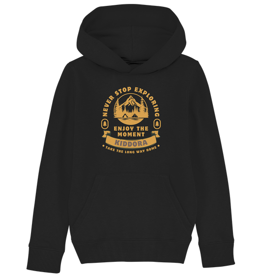 Enjoy the Moment - Kids Organic Hoodie