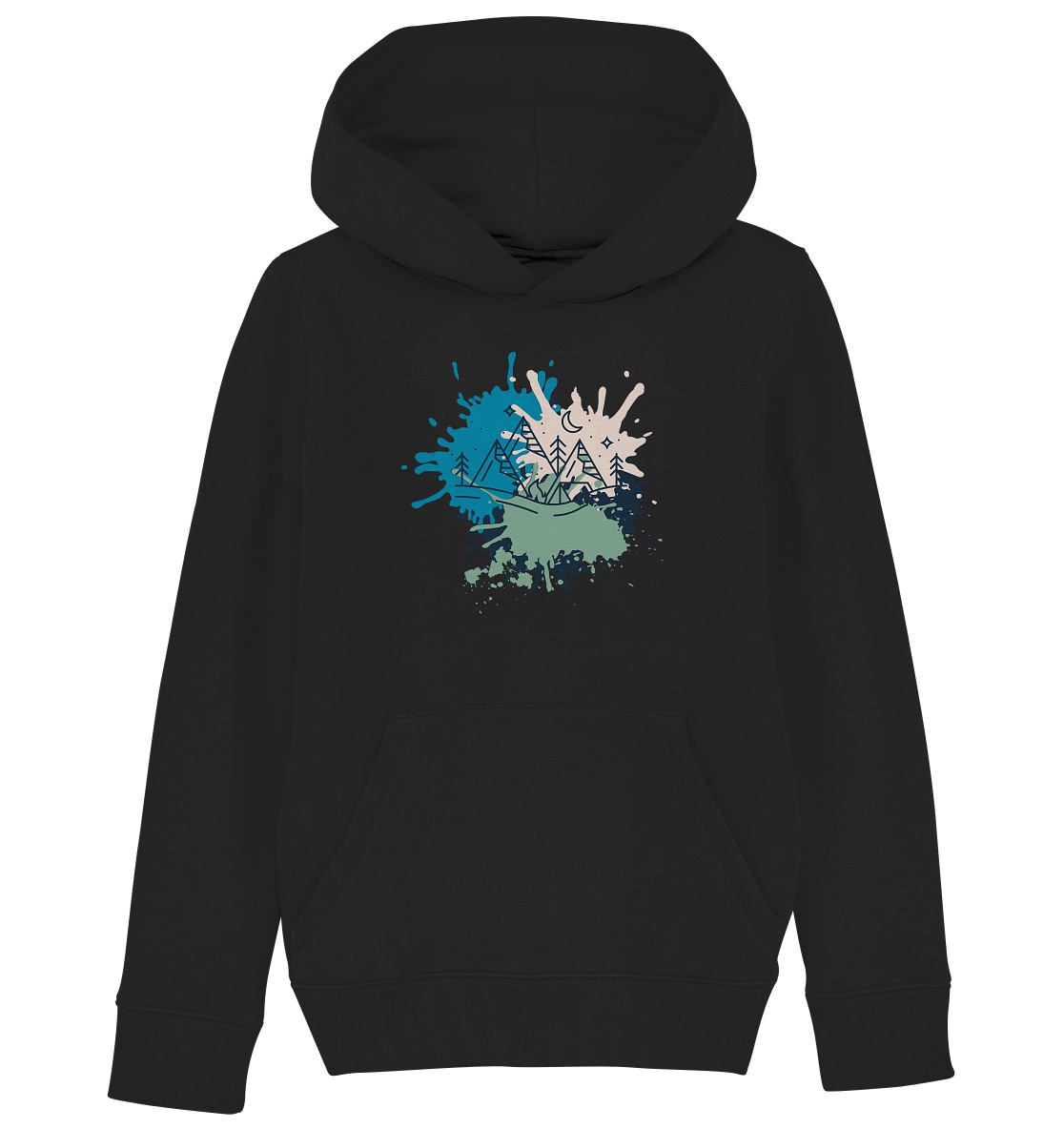Camping Splash Boys Hoodie