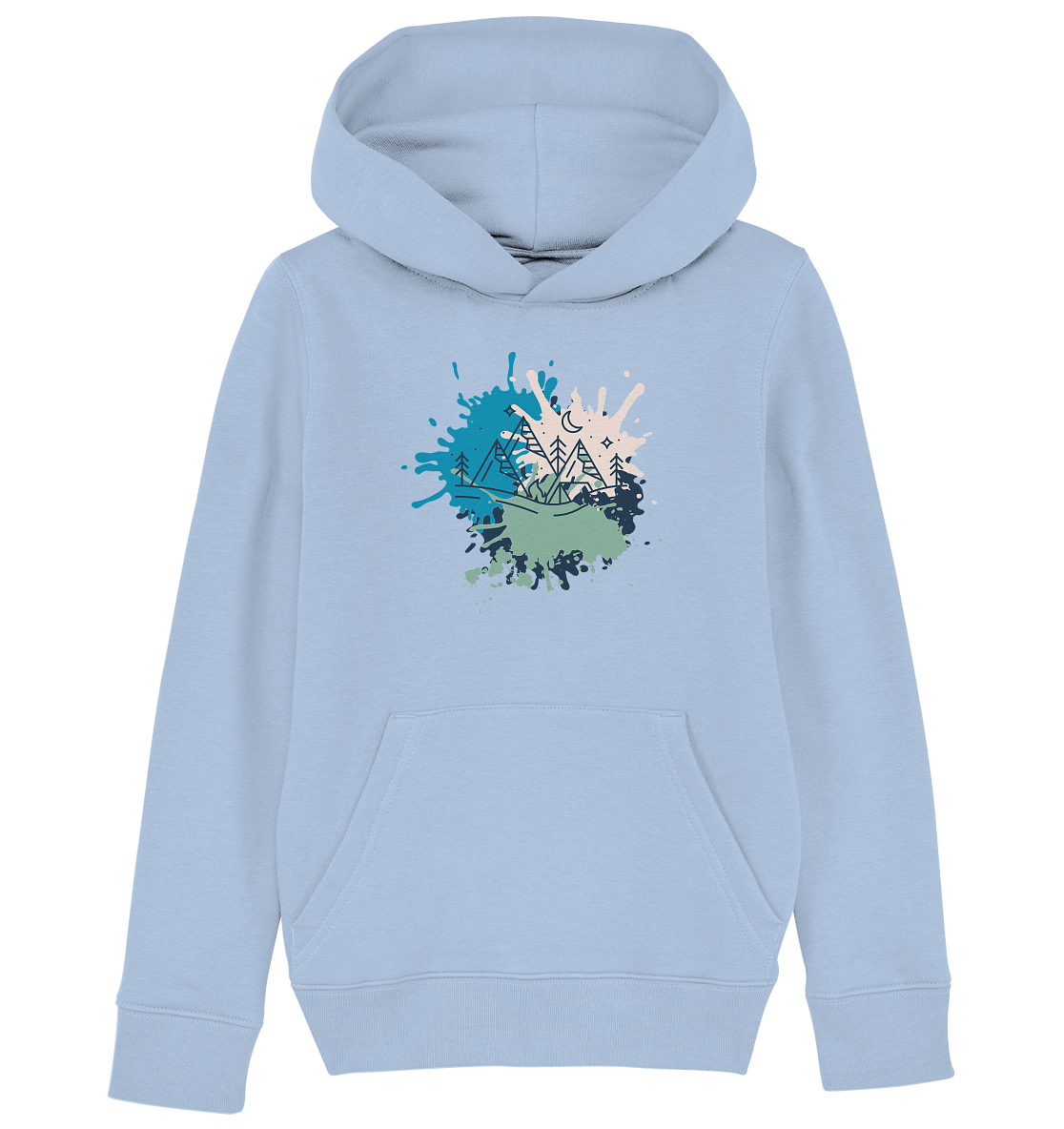Camping Splash Boys Hoodie