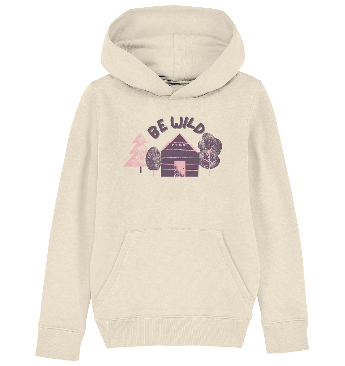 Be Wild Girls Hoodie
