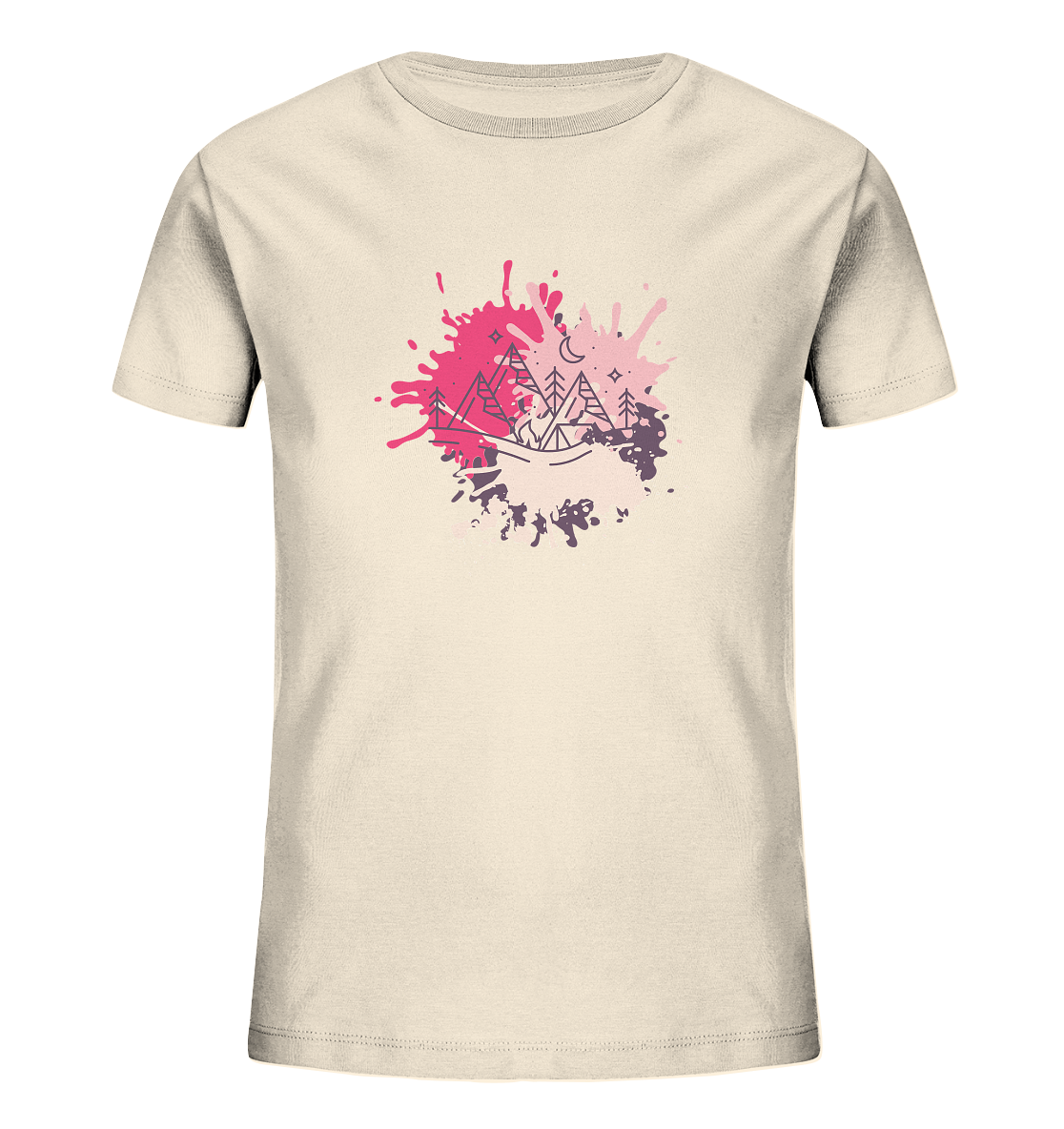 Camping Splash Girls T-Shirt